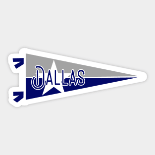 Dallas Pennant Sticker